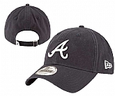 Atlanta Braves Team Logo Adjustable Hat YD (2)